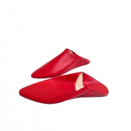 Rote Damen-Babouche aus...