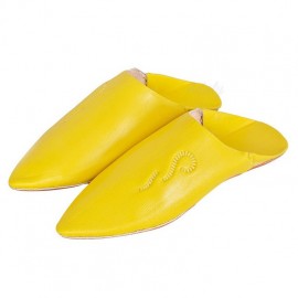 Yellow fashion man slippers