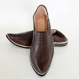 Zapatillas bereberes marrón