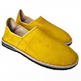Žluté berberské pantofle