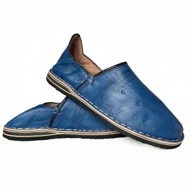 Pantofole berbere blu