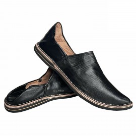 Berberské pantofle černé
