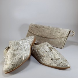 Slippers and wallet for women